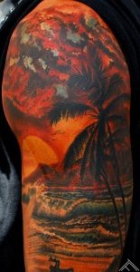 beach_sunrise_sunshine_sunset_palms_ocean_sea_paradise_tattoo_tattoofrequency_riga_marispavlo