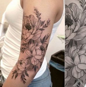 flowers-ziedi-shoulder-tattoo-tattoofrequency-riga-janissvars