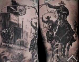 western-wildwest-horse-cowboy-ranch-zirgs-kovbojs-tetovejums-tattoo-tattoofrequency-art-riga