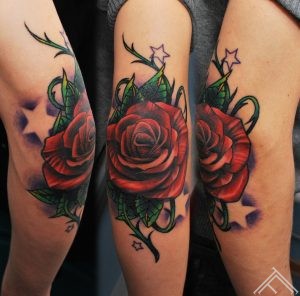 Rose_new school_tattoo_tattoofrequency_tattoostudio_riga